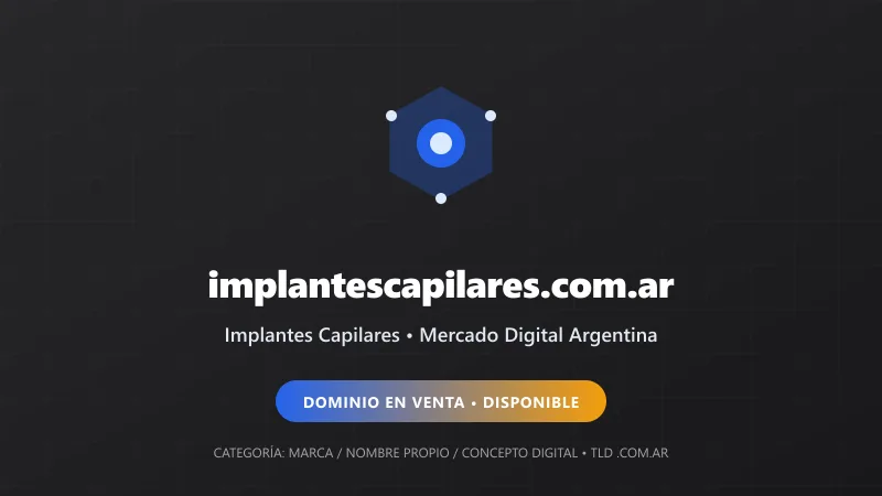 Identidad gráfica y activo digital para Implantes Capilares en Argentina